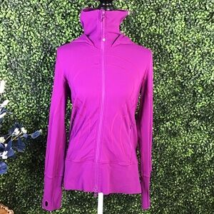 lululemon athletica Vibrant Purple zip up  Jacket